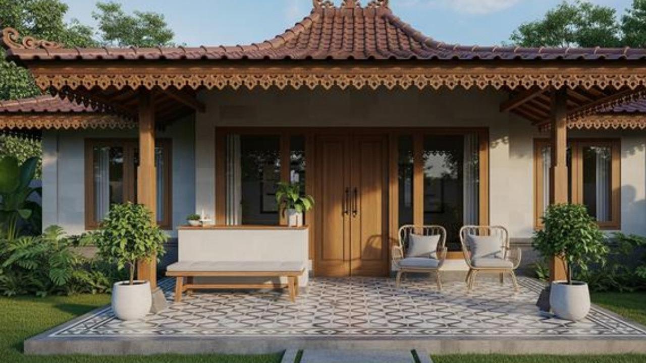 8 Inspirasi Model Joglo Depan Rumah Minimalis 2025, Nuansa Klasik yang Cantik dan Estetik