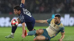 PSG sukses mengalahkan Manchester City dengan skor 4-2. (Franck FIFE/AFP)