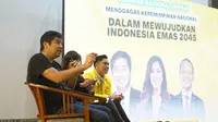 Ketua Taruna Merah Putih Maruarar Sirait saat menjadi narasumber seminar LPDP Universitas Indonesia, Kamis (13/4/2023).