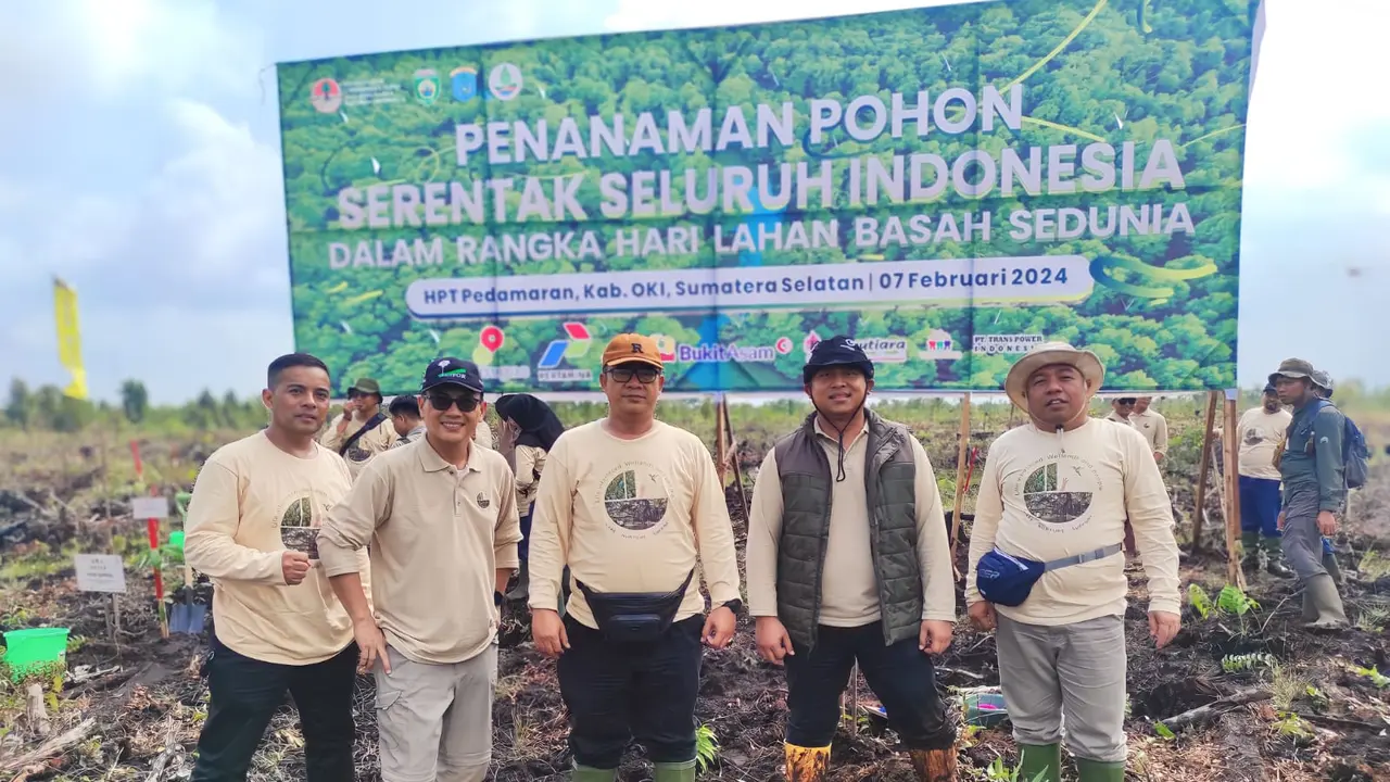 MedcoEnergi lewat anak usaha PT Medco E & P Indonesia dan Medco Energi Grissik Ltd telah menanam 1,39 juta pohon di area rehabilitasi seluas 1.528 hektare di wilayah Sumatra Selatan. (Dok Medco Energi)