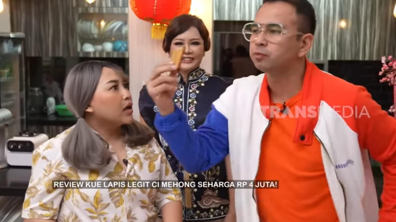 Harta Kekayaan Capai Rp1 Triliun, Raffi Ahmad Syok Harga Lapis Legit Ci Mehong Dibanderol Rp4 Juta