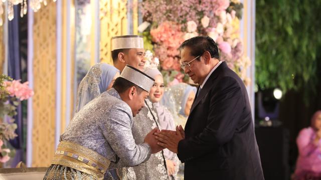 Jokowi, Prabowo, SBY, hingga Try Sutrisno Hadiri Resepsi Pernikahan Putra Mentan Andi Amran