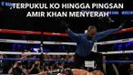 Amir Khan kalah KO di ronde ke-6 dalam perebutan gelar juara dunia kelas menegah versi WBC melawan Saul Canelo Alvarez di Las Vegas, Minggu (8/5/2016). Ia sempat pingsan beberapa saat tak sadarkan diri.