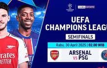 Link Nonton Live Streaming Semifinal Liga Champions Arsenal Vs PSG di Vidio, Kick-Off 02.00 WIBa
