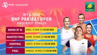 Jadwal Live Streaming WTA 1000 BNP Paribas Open 2023 di Vidio Pekan Ini. (Sumber : dok. vidio.com)