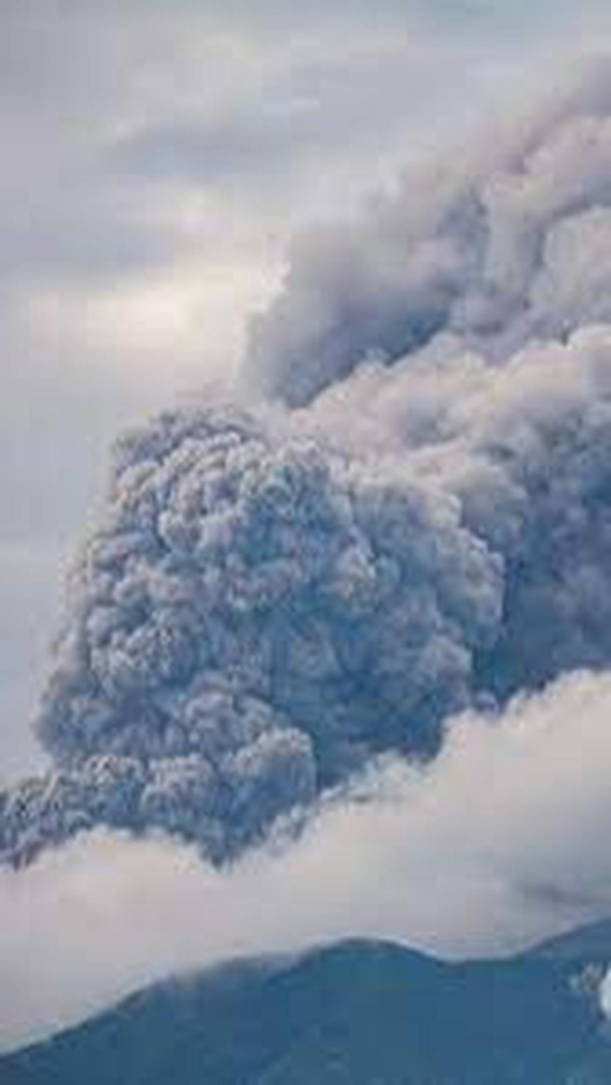 Aktivitas Erupsi Terakhir Kali