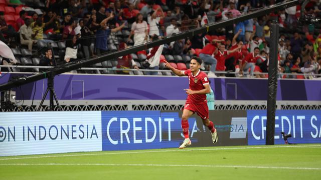 Foto: Gol Cantik Marselino Ferdinan Gagal Hindarkan Kekalahan Timnas Indonesia dari Irak pada Laga Pertama Piala Asia 2023