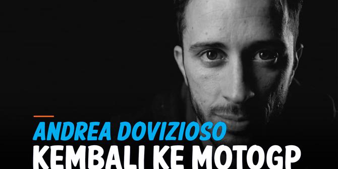 VIDEO: Andrea Dovizioso Kembali ke MotoGP, Gabung Petronas Yamaha