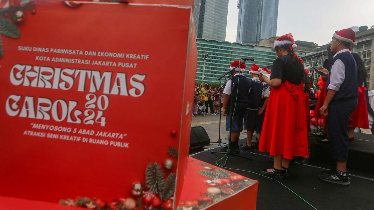 Semarak Christmas Carol Sambut Perayaan Natal di Jakarta