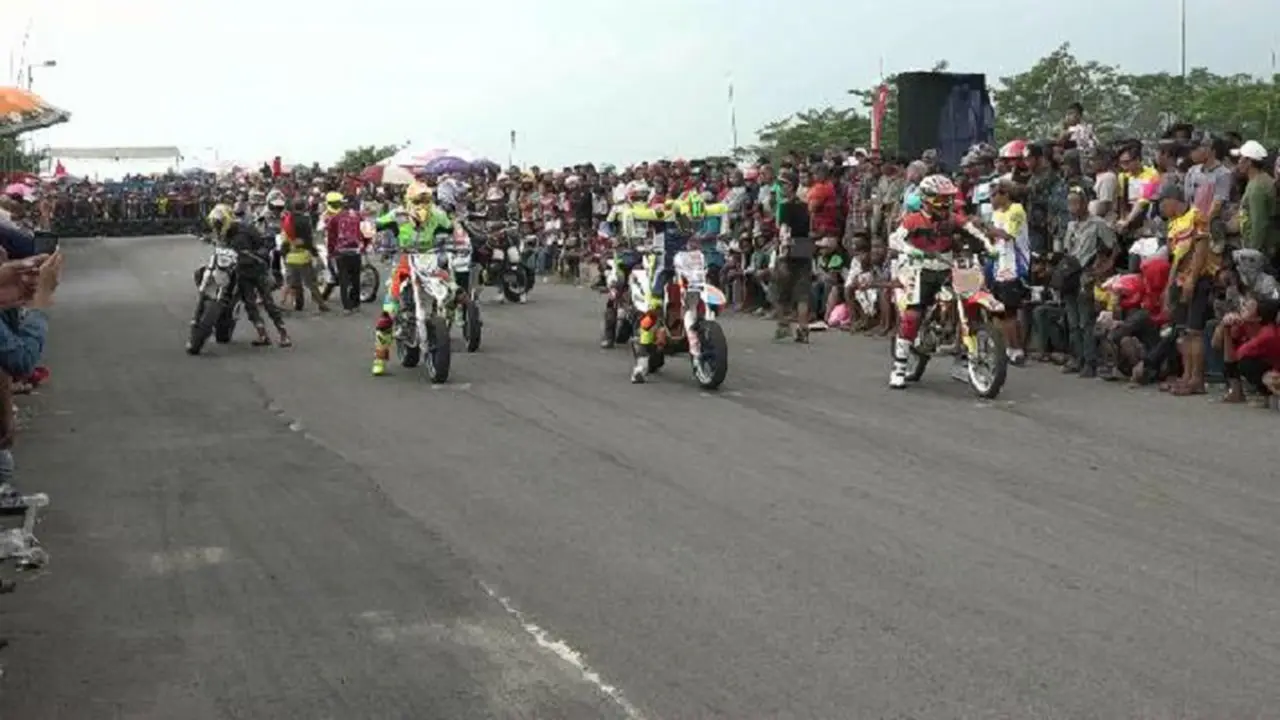 2 Tewas Saat Balap Motor Piala Bupati, Panitia Menghindar 