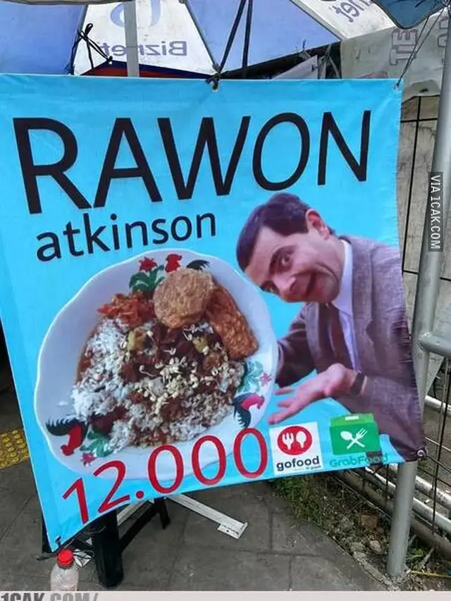 6 Spanduk Jualan Rawon Ini Absurd Banget, Ide Marketing Kocak