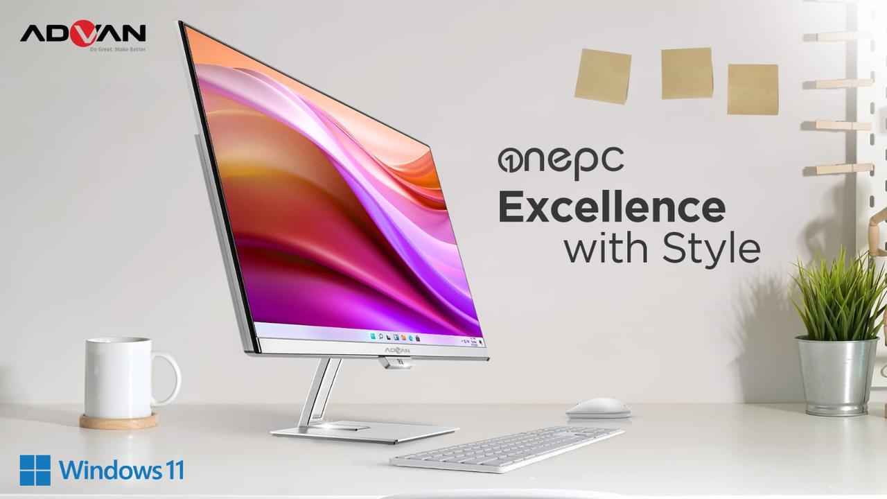 Advan OnePC Dirilis, PC All-in-One dengan Intel Core i5 Seharga Rp 5,9 Jutaan
