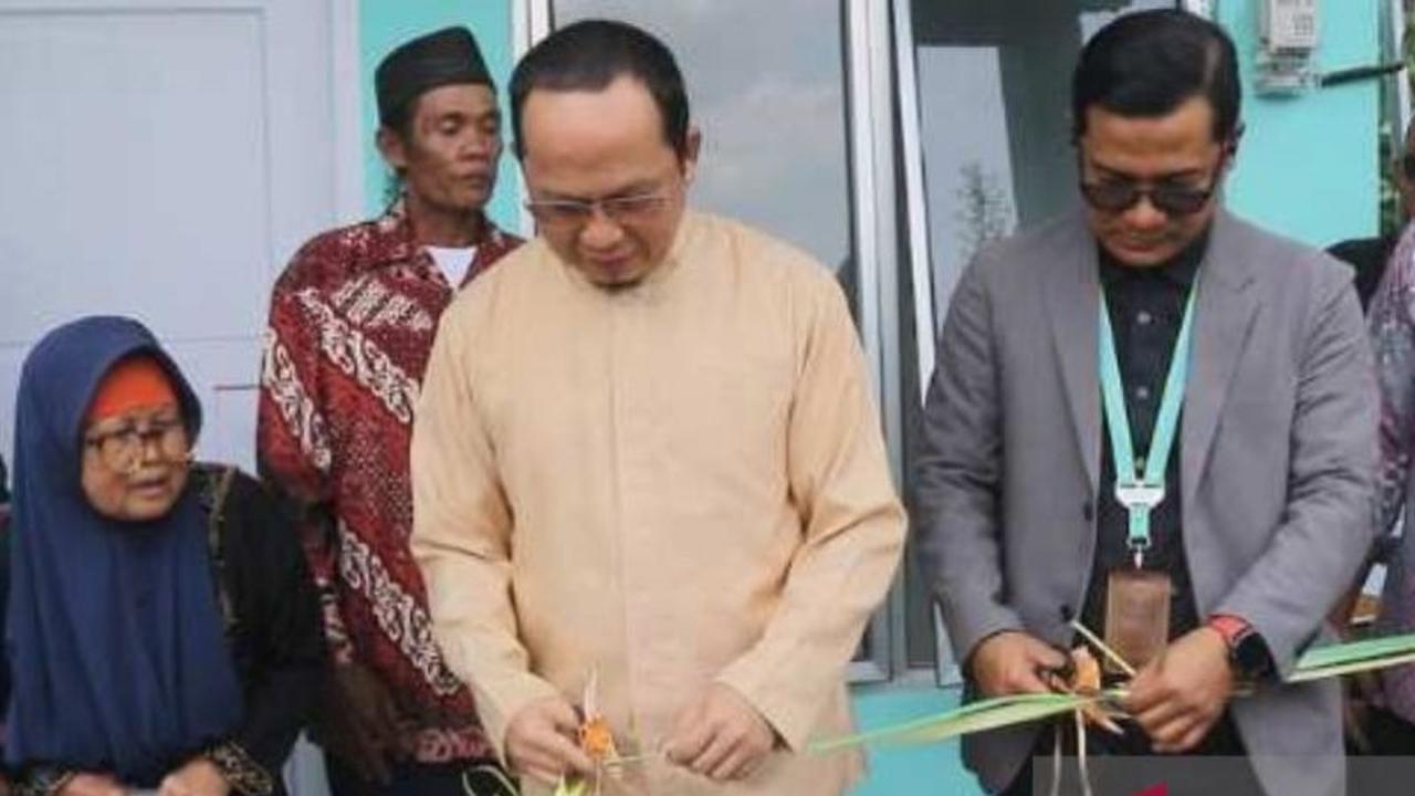Angkasa Pura Salurkan Rp115 Juta untuk Rumah Layak Huni di Bangka Tengah