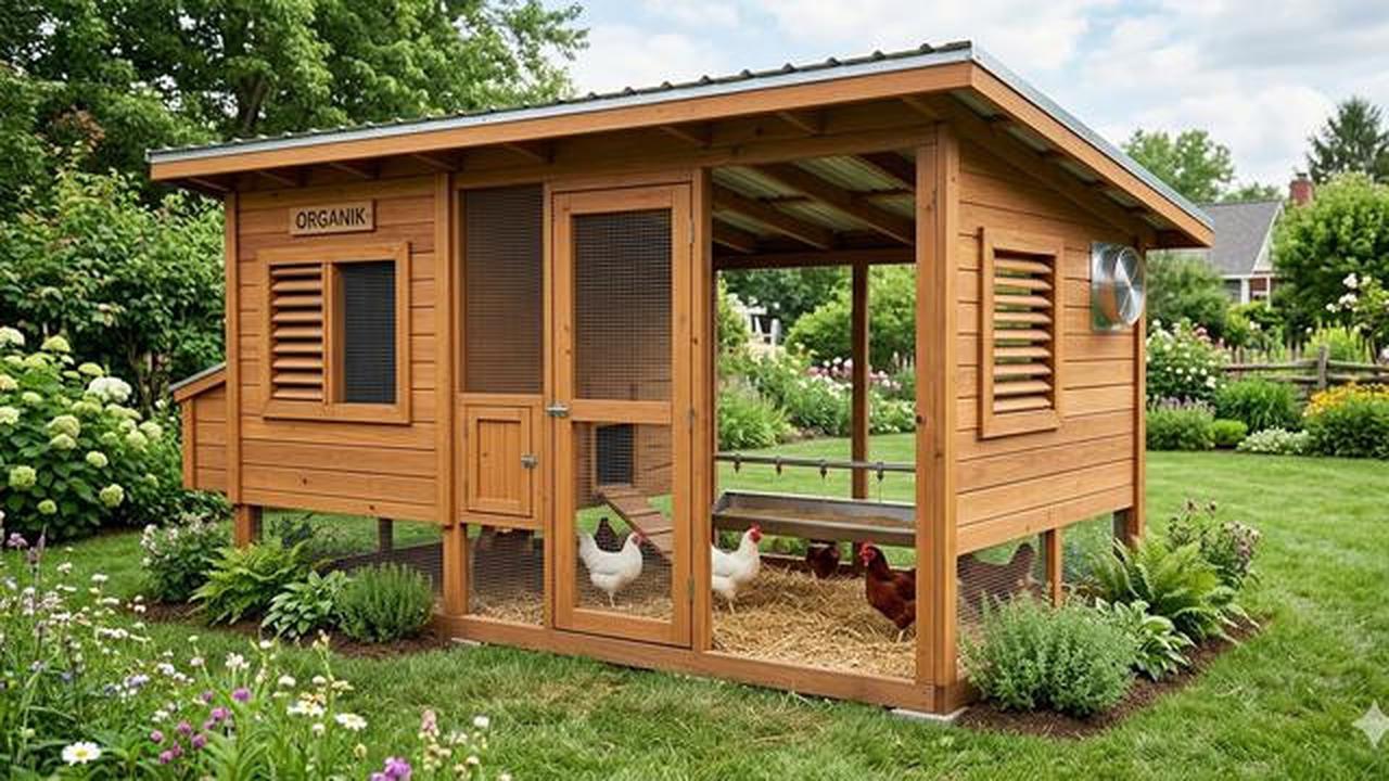 Kandang Ayam Lebih Sehat dengan Sistem Ventilasi Silang, Ini Cara Merancangnya