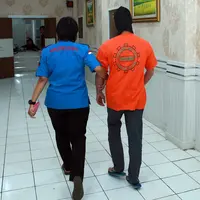 Preskon artis EG yang di duga memakai narkoba jenis sabu (Deki Prayoga/bintang.com)