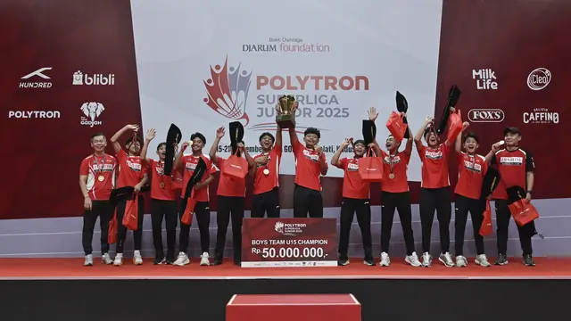 PB Djarum Rebut 2 Gelar di Superliga Junior 2025