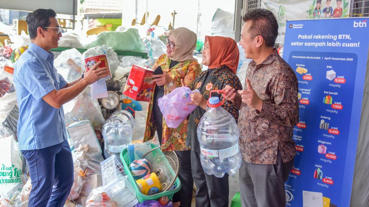 Setor Sampah Bisa Jadi Tabungan, BTN Perluas Program Hingga 8 Provinsi dan 15 Kota