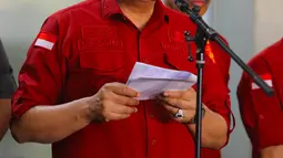 Sebelumnya, Kejaksaan Agung menangkap tiga hakim pada Pengadilan Negeri Surabaya, Jawa Timur dalam suatu operasi tangkap tangan (OTT). (Liputan6.com/Angga Yuniar)