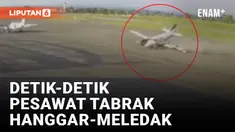 Jatuh Usai Lepas Landas, Pesawat Tabrak Hanggar dan Meledak di Bandara di Brasil
