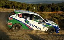 Hari kedua di Acropolis tim Fastron World Rally terhenti