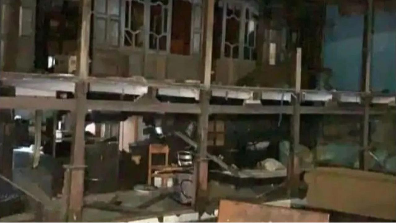 perusakan rumah di jeneponto