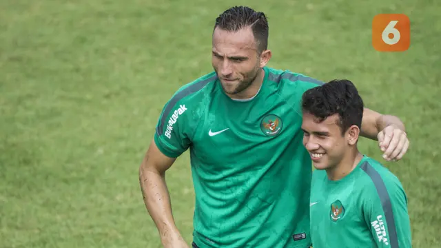 Latihan Timnas Indonesia U-23