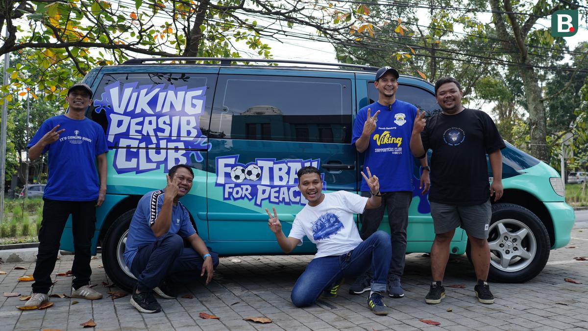 Viking Persib Club Luncurkan Mobil Peace Vehicle, untuk Silaturahmi