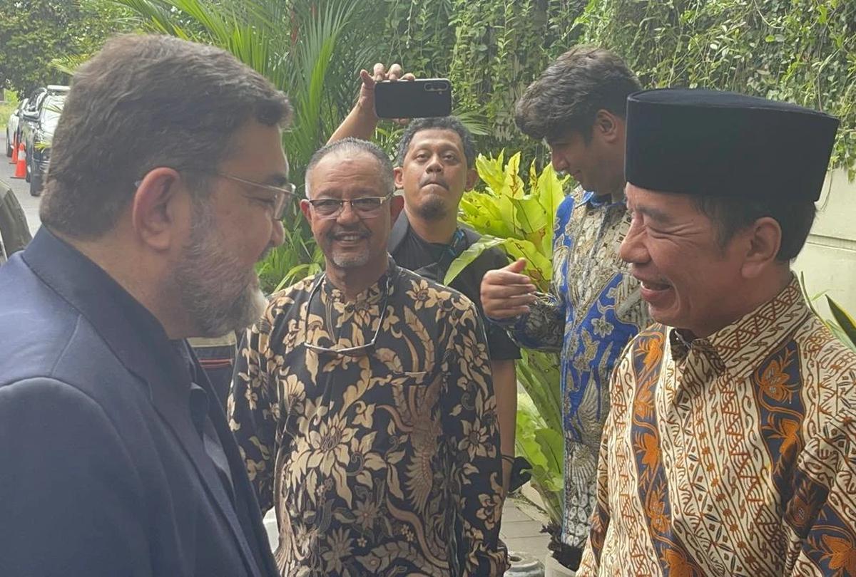 Dubes Iran untuk Indonesia, Mohammad Boroujerdi-Jokowi