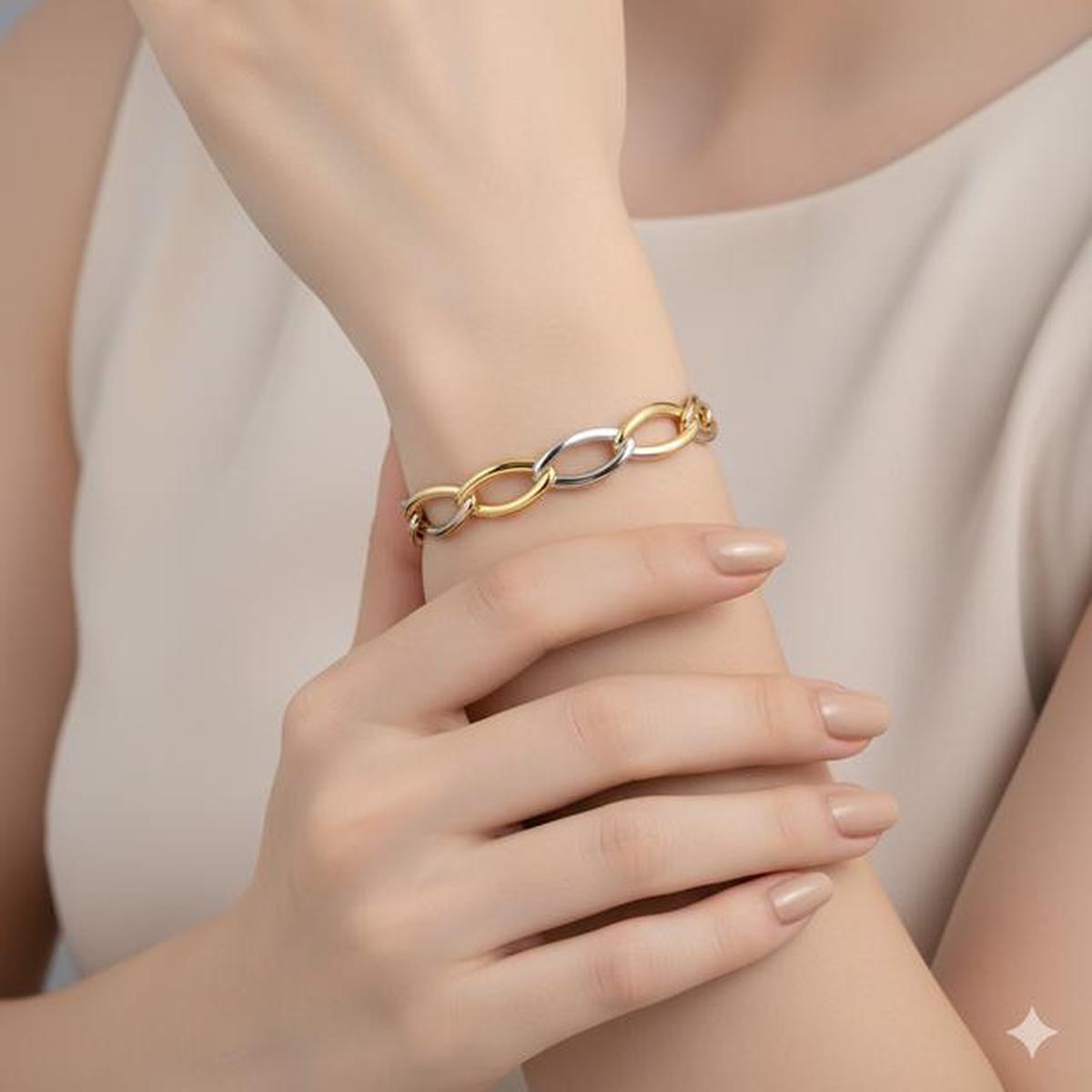7 Model Gelang Emas Wanita Muda Gaya Modern 2025, Simple tapiTetapMewah