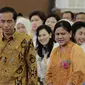 Jokowi Dan Iriana (Liputan6.com/Faizal Fanani)