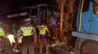 Sopir bus CV Intra yang sempat kabur saat kecelakaan kini telah menyerahkan diri