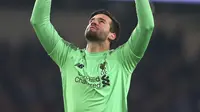 Kiper Liverpool, Alisson Becker. (AP Photo/Dave Thompson)