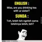 Bahasa Sunda yang unik (sumber: 1Cak)