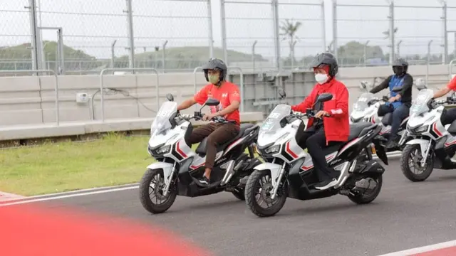 Mario Suryo Aji akan meramaikan kejuaraan dunia Moto3 di Sirkuit Mandalika pada 18-20 Maret 2022.