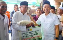 Pemkab Kudus Salurkan Bantuan Beras dan Pestisida untuk Petani Terdampak Banjir