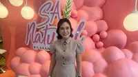 Shandy Aulia saat perayaan hari jadi ke-7 SA Naturel di Peacock Lounge, Hotel Fairmont, Senayan, Jakarta.