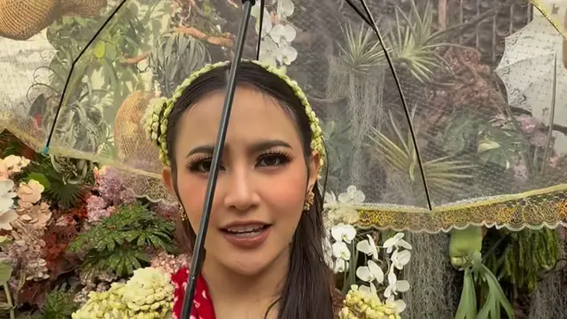 Mahalini dan Rizky Febian rayakan 7 bulanan kehamilan. (credit:instagram.com/fadiljaidi)