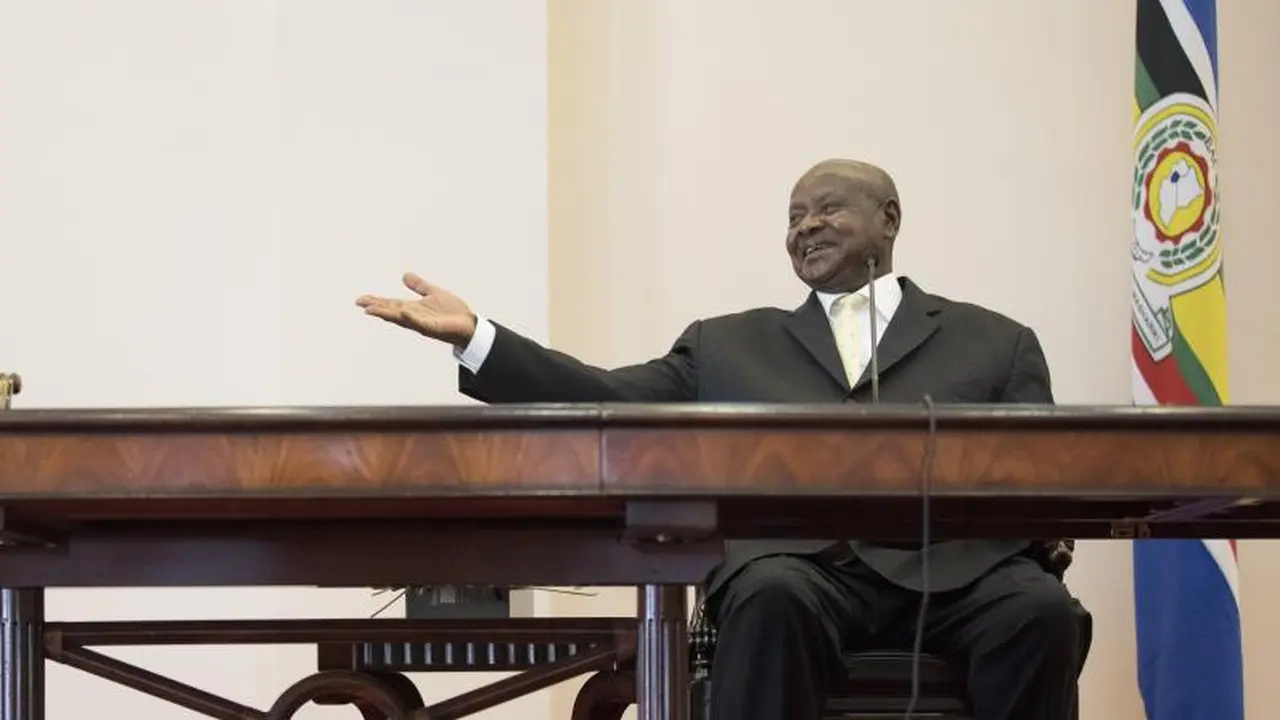 Pemimpin Uganda, Yoweri Museveni (IMF via Newsweek)