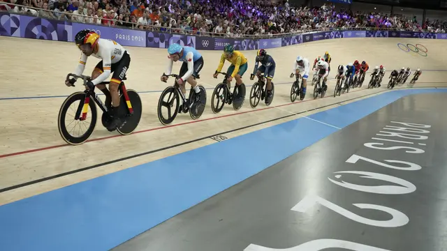 Balap Sepeda Trek Omnium Putra Olimpiade 2024