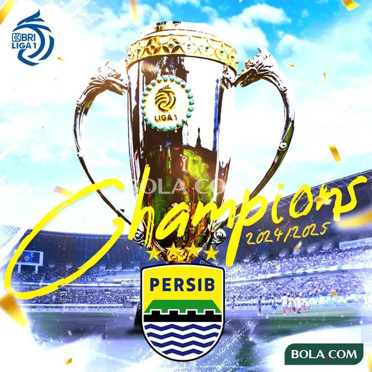 Bobotoh Tumpah Ruah ke Lapangan, Rayakan Persib Bandung Juara BRI Liga 1
