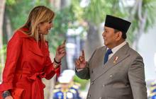 FOTO: Momen Akrab  Presiden Prabowo dan Ratu Maxima Bahas Penguatan Inklusi Keuangan di Istana Merdeka