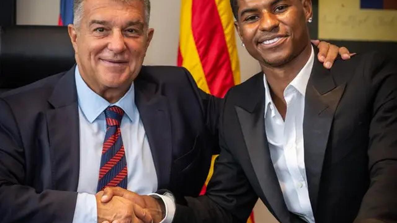 Kata-kata Hansi Flick Setelah Marcus Rashford Buka Keran Gol di Barcelona