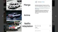 Berbagai hal bisa dijadikan Meme menarik, tidak terkecuali yang berkaitan dengan otomotif. (ist)