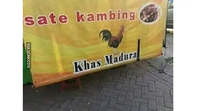 6 Cara Promosi Penjual Sate Ini Bikin Geleng Kepala