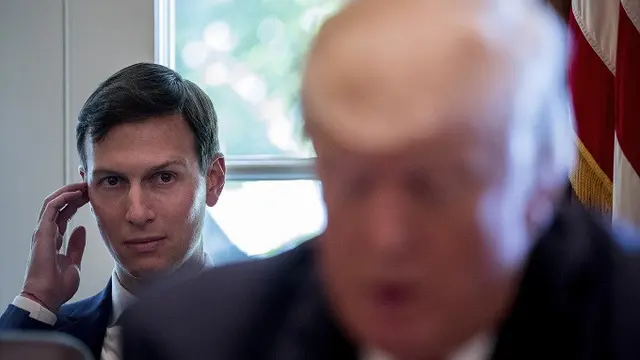 Jared Kushner, menantu Trump yang menjabat sebagai penasihat senior di pemerintahan sang mertua