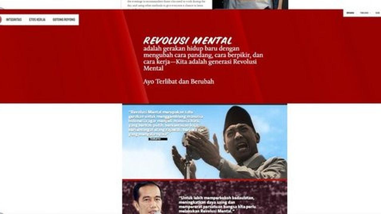 Politikus Gerindra sebut website Revolusi Mental abal-abal