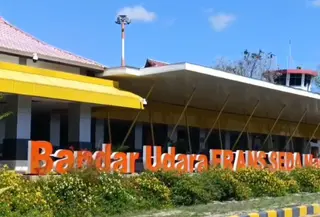 Bandara Frans Seda Maumere, Kabupaten Sikka, NTT. (Liputan6.com/Ola Keda)