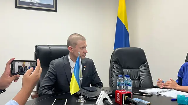 Wakil Menteri Luar Negeri Ukraina Anton Demokhin