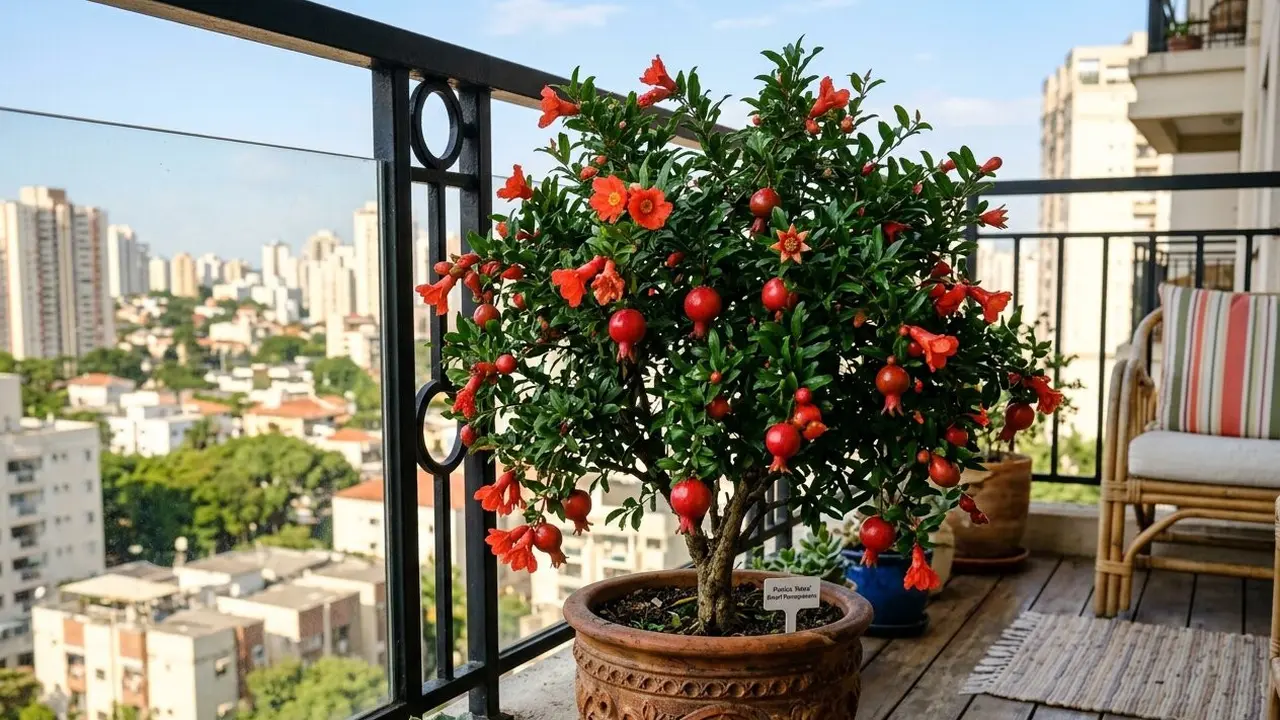 tanaman buah dalam pot yang cocok untuk balkon apartemen