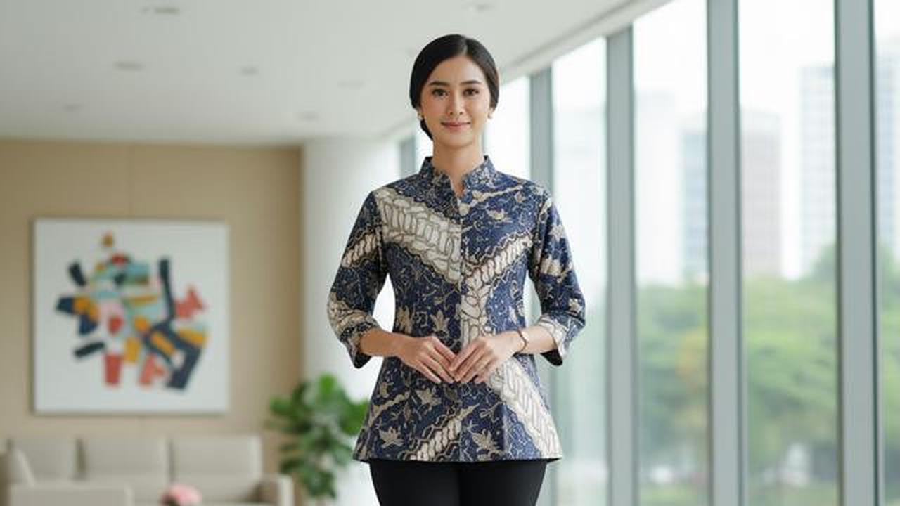 8 Model Atasan Batik Kantor 2026, Pilihan Stylish untuk Tampilan Profesional dan Tetap Elegan
